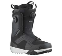 Salomon Snowboard - Boots de snowboard - Dialogue Dual Boa Wide Black/White pour Homme - Taille 43,5 - Noir Noir 43,5