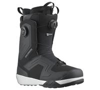 Salomon Snowboard - Boots de snowboard - Dialogue Dual Boa Wide Black/White pour Homme - Taille 46,5 - Noir Noir 46,5