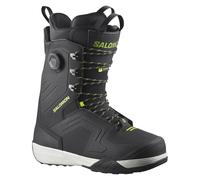 Salomon Snowboard - Boots de snowboard - Dialogue Lace SJ BOA Black/Lunar Rock/Acid Lime - Taille 44 - Noir Noir 44