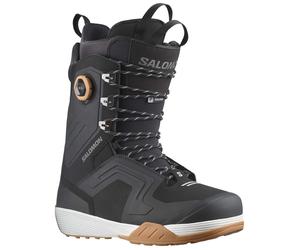 Salomon Snowboard - Boots de snowboard - Dialogue Lace Sj Boa Black/White pour Homme - Taille 40,5 - Noir Noir 40,5