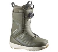 Salomon Snowboard - Boots de snowboard - Faction BOA Olive Night/Rosin/Rainy Day pour Homme - Taille 45,5 - Vert Vert 45,5