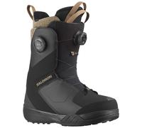 Salomon Snowboard - Boots de snowboard - Kiana Dual Boa Black/Sepia Tint pour Femme - Taille 26 - Noir Noir 26