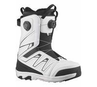 Salomon Snowboard - Boots de snowboard - Launch Boa Sj Boa Black/White pour Homme - Taille 26.5 - Blanc Blanc 26.5