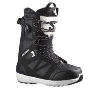 Salomon Snowboard - Boots de Snowboard - Launch Lace Sj Boa Black/White pour Homme - Taille 26 26