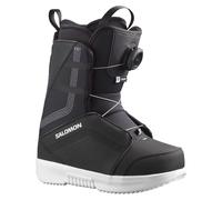 Salomon Snowboard - Boots de snowboard - Project Boa Black/Black/White - Taille Enfant 21.5 - Noir Noir 21.5