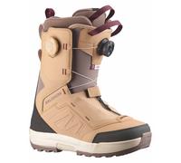 Salomon Snowboard - Boots de snowboard - Vista Dual Boa Tan/Deep Taupe/Port pour Femme en Laine - Taille 39 - Marron Marron 39