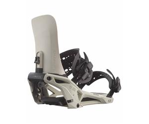 Salomon Snowboard - Fixations de snowboard à chaussage rapide - Xa Supermatic Rainy Day en Nylon - Taille 35,5-37,5 - Blanc Blanc 35,5-37,5
