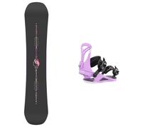 Salomon Snowboard - Fixations de snowboard all-mountain - Pack Oh Yeah 2025 - Noir Noir S,M,L,XL