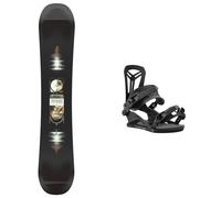 Salomon Snowboard - Fixations de snowboard all mountain - Pack Pulse 2025 - Noir Noir S,M,L,XL