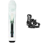 Salomon Snowboard - Packs (snowboard + fix) - Snowboard all-mountain - Pack Bliss 2027 en Bois - Vert Vert 138 cm,141 cm,144 cm,148 cm,151 cm,155 cm