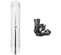 Salomon Snowboard - Packs (snowboard + fix) - Snowboard freestyle - Pack Assassin 2027 - Blanc Blanc 150 cm,153 cm,156 cm,158W cm,159 cm,162 cm,163W cm