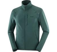 SALOMON Sntial Lightwarm Fz - Homme - Vert - taille S- modèle 2026