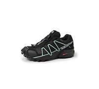 Salomon Speedcross 4 Gore-Tex Chaussures de Trail Running pour Femme, Imperméables, Maintien Précis du Pied, Confort Anti-intempéries, Black, 40