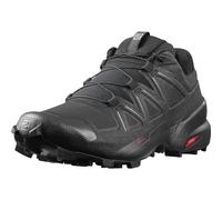 Salomon Speedcross 5 Chaussures de Trail Running pour Homme, Accroche, Stabilité, Fit, Black, 44 2/3