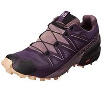 Salomon Speedcross 5 Gore-Tex Chaussures Lmperméables de Trail Running pour Femme, Protection Anti-Intempéries, Accroche Agressive, Fit Précis, Mysterioso, 36 2/3