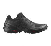 Salomon - Speedcross 6 - Chaussures de trail - EU 49 1/3 - Wide - black / black / phantom