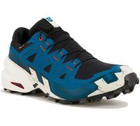 Salomon - Chaussures de trail en GORE-TEX® - Speedcross 6 GTX Black/Mykonos Blue pour Homme - Taille 43 1/3 - Bleu Bleu 43 1/3