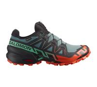 Salomon - Speedcross 6 Gore-Tex - Chaussures de trail - EU 44 - north atlantic / black / cherry tomato