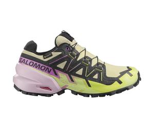 SALOMON Speedcross 6 Gore-tex W - Femme - Jaune / Noir / Rose - taille 39 1/3- modèle 2026