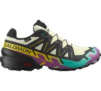 Salomon - Chaussures de trail en GORE-TEX - Speedcross 6 GTX M Transparent Yellow/Black pour Homme - Taille 10 UK - Beige Beige 10 UK