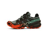 Salomon - Chaussures de trail en GORE-TEX - Speedcross 6 GTX North Atlantic/Black/Cherry Tomato pour Homme - Taille 10 UK - Noir Noir 10 UK