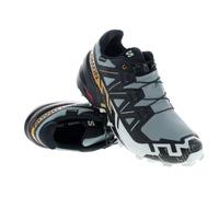 Salomon - Chaussures de trail en GORE-TEX - Speedcross 6 GTX M Trooper/Black pour Homme - Taille 10 UK - Gris Gris 10 UK