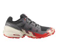 Salomon Chaussures de trail Speedcross 6 Homme Noir/Gris foncé/Rouge 46