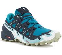 Salomon - Chaussures de trail - Speedcross 6 W Tahitian Tide/Carbon/Tea pour Femme - Taille 3,5 UK - Bleu Bleu 3,5 UK