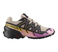 SALOMON Speedcross 6 W - Femme - Beige / Noir / Violet - taille 41 1/3- modèle 2025