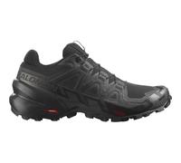 Salomon - Chaussures de trail - Speedcross 6 W Black/Black/Phantom pour Femme - Taille 3,5 UK - Noir Noir 3,5 UK