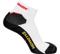 Salomon Speedcross Ankle Socks C19730 Chaussettes unisexes, blanches, 42-44 EU, Blanc., 44