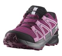 Salomon Speedcross Climasalomon Chaussures Imperméables unisexes de randonnée et de course pour enfants, Fit précis, Accroche, Pratique et confortable, Plum Caspia, 34
