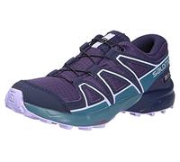 Salomon Speedcross Climasalomon Waterproof, Chaussures de Course sur Sentier Mixte Enfant, Grape Juice Mallard Blue Lavender, 33 EU