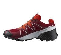 Salomon Speedcross Gore-Tex Chaussures Imperméables de trail pour Homme, Protection anti-intempéries, Accroche agressive, Fit précis, Red Dahlia, 47 ⅓