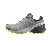Salomon Speedcross Gore-Tex Chaussures Imperméables de trail pour Femme, Protection anti-intempéries, Accroche agressive, Fit précis, Sharkskin, 39 ⅓
