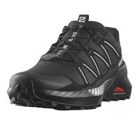 Salomon Speedcross Peak, Chaussures d'extérieur pour Homme, Par tous les temps, Maintien sûr, Stabilité et amorti, Black Black Glacier Gray, 44 EU