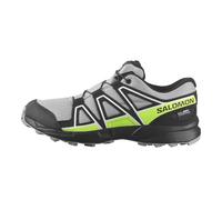 Salomon - Kid's Speedcross Waterproof - Chaussures de trail - EU 36 - alloy / black / green gecko