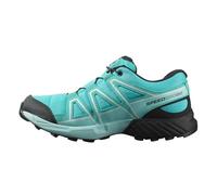 Salomon - Kid's Speedcross Waterproof - Chaussures de trail - EU 39 - blue curacao / black / iced aqua