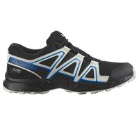 Salomon Chaussures Speedcross ClimaSalomon Waterproof noir blanc bleu électrique enfant 29