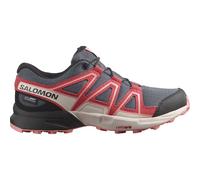 SALOMON Speedcross Wp J - Enfant - Gris / Rouge - taille 38- modèle 2025