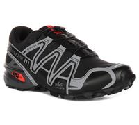 Salomon Speedcrx GTX Fast Lacing Hike Mesh Femme En Noir Rouge UK 4 - 7