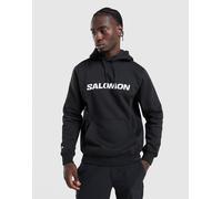 Salomon Sweat à capuche Large Logo - Noir M