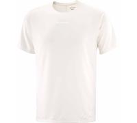 Salomon - T-shirt à manches courtes ultraléger - Sense Aero SS Tee GFX M Whisper White pour Homme - Taille L - Beige Beige L