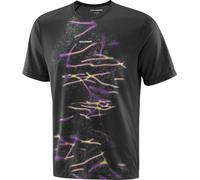 T-shirt Salomon SHKout Core GFX manches courtes noir violet - M