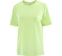 Salomon - T-shirt de running léger et séchant rapidement - Shakeout Core SS Tee W Butterfly pour Femme - Taille S - Vert Vert S