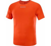 Salomon - T-shirt ultraléger - S/Lab Speed Tee M Fiery Red pour Homme - Taille XL XL