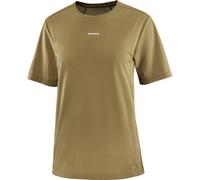 SALOMON - T-shirts & Débardeurs trail running - T-shirt Femme Shkout Core Brilliant Olive - Tee Shirt Mc | Salomon - S - female S