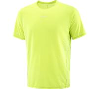 SALOMON - T-shirts & Débardeurs trail running - T-Shirt Sense Aero Gfx Acid Lime Butterfly - Tee Shirt Mc | Salomon - XL - male XL