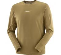 SALOMON - T-shirts & Débardeurs trail running - T-shirt Shkout Core Brilliant Olive - Tee Shirt Ml | Salomon - XL - male XL