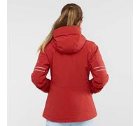 SALOMON The Brilliant Jacket W Veste pour femme XXL Rouge/Bleu (red dahlia/kentucky blue)